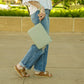 Ever AJ Weave Bible Case, Crossbody SAGE