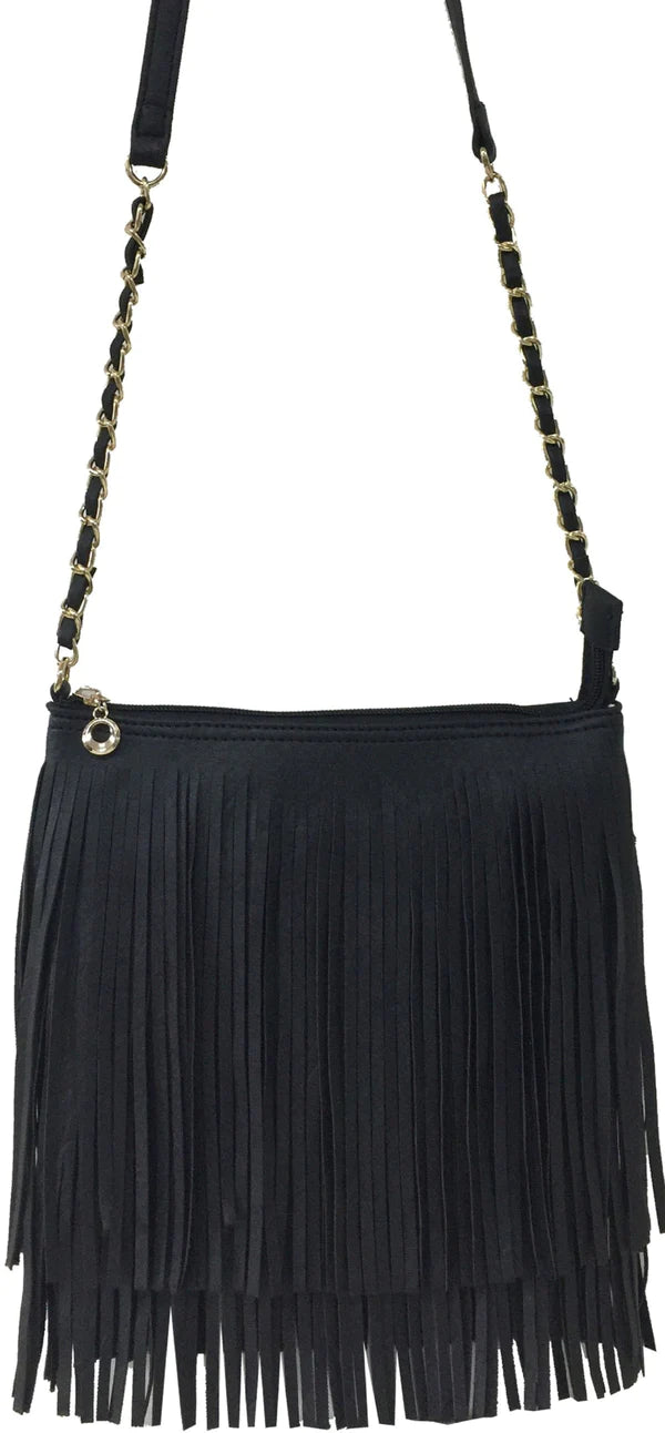 Roxie Full Fringe Crossbody