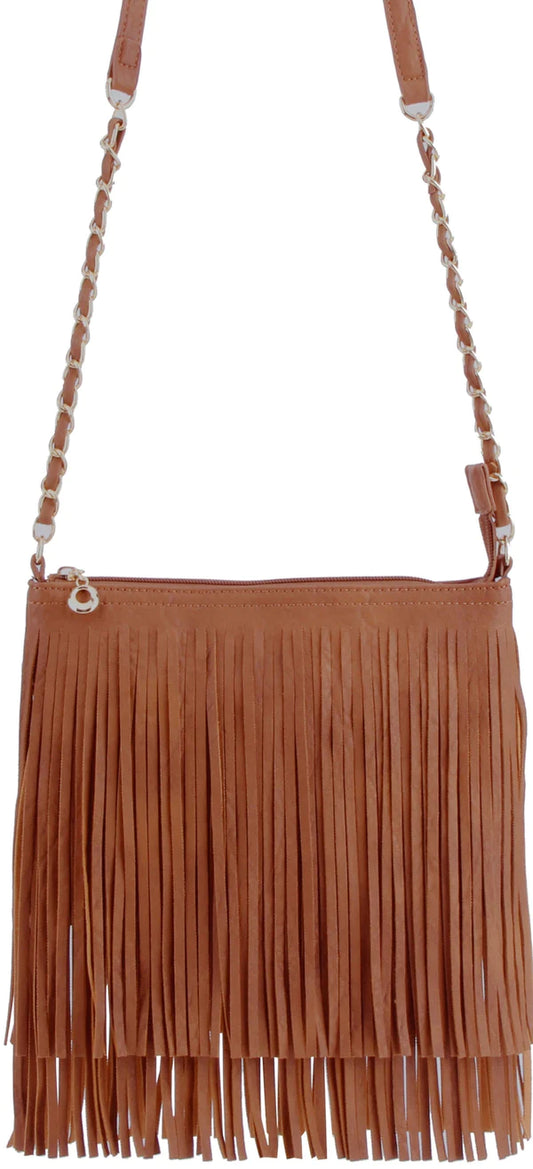 Roxie Full Fringe Crossbody