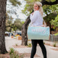 "Wifey" Modern Weekender Chenille Duffle