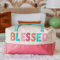 "Blessed" Chenille Duffel - Travel Companion