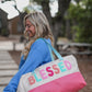 "Blessed" Chenille Duffel - Travel Companion