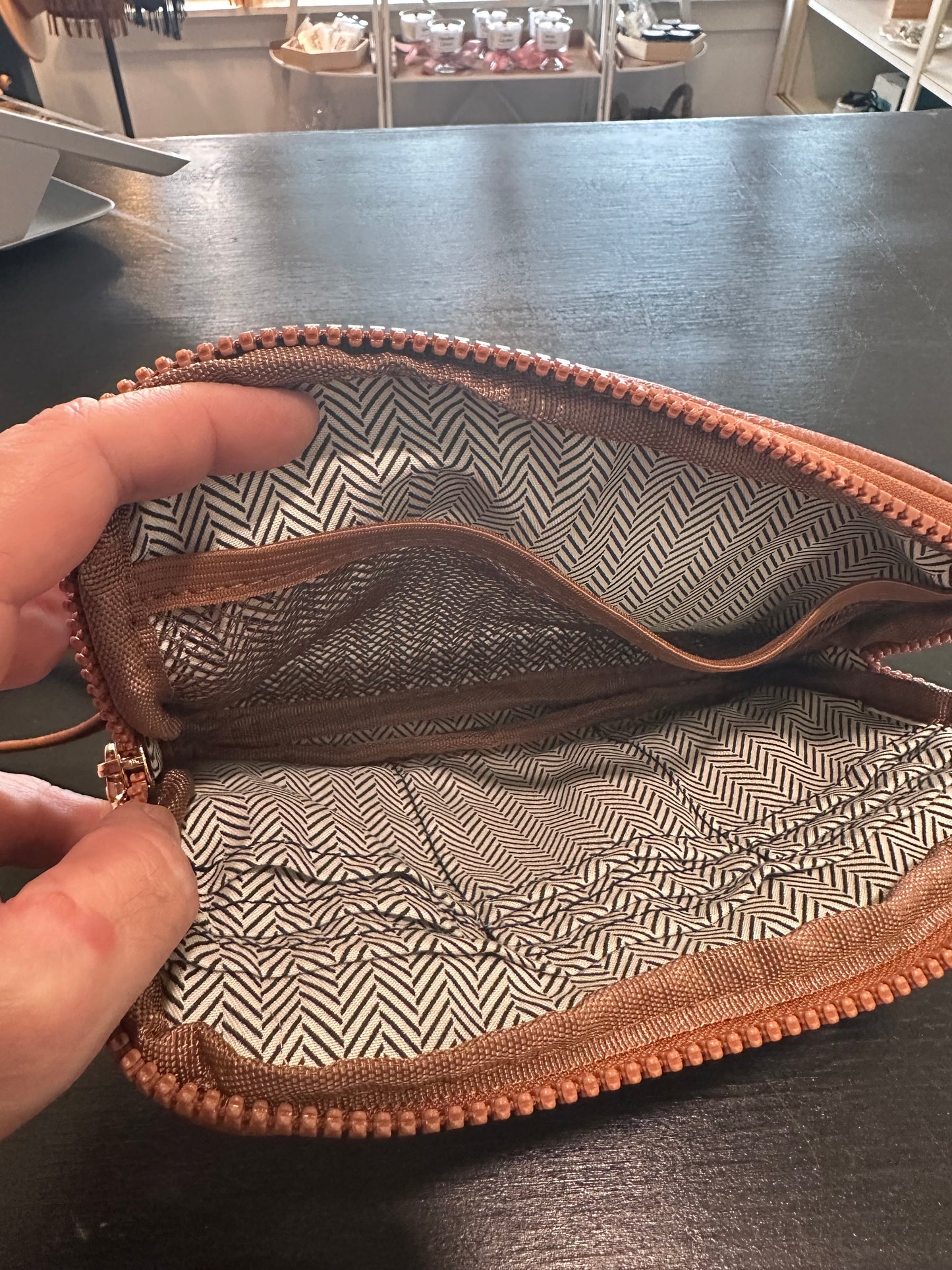 Simply Tyra Cell Phone Mini Wallet Crossbody