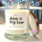 Jesus Is My Era - Bourbon Glass Soy Candle with Metal Lid