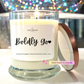 Boldly Go - Bourbon Glass Soy Candle with Metal Lid