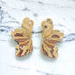 Delicate Flower Leaf Earrings