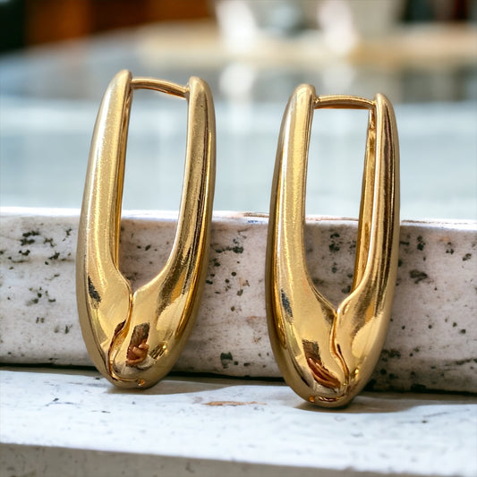 Retro Waterdrop Sling Earrings