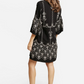 Nala Embroidered Dress With Tassel Ties