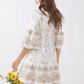 Miley Floral Embroidered Dress