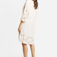 Bailey Embroidered Leaves Dress
