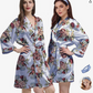 Rose Garden Satin Robe