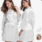 Always Classy Satin Kimono Robe