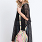 Del Sol Multi Color Straw Bucket Bag