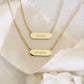 Chosen Necklace, Ephesians 1:4-5: Yellow Gold