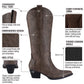 "Classy Cowgirl" Knee-High Western Boots