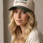 Pretty Girls Love Jesus Two Tone Cotton Hat SI-29249 Zenana Consgt.: FLORAL-193288 / OS