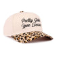 Pretty Girls Love Jesus Two Tone Cotton Hat SI-29249 Zenana Consgt.: FLORAL-193288 / OS