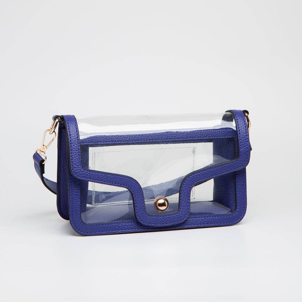 TG10551 Nina Clear/Gameday Shoulder Bag: Leopard