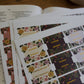 Magnolia Floral Bible Tabs | 76 Tabs