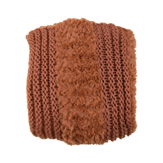 Donna Sharp Plush Knit Throws: Rust