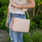 Ever AJ Weave Bible Case, Crossbody BLUSH