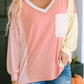 Cassie Stripe Colorblock Long Sleeve Shirt