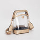TG10575 Carly Clear Mini Crossbody Bag: Black