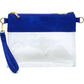 AD200T Game Day Clear Crossbody Bag/Clutch: Leopard