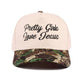 Pretty Girls Love Jesus Two Tone Cotton Hat SI-29249 Zenana Consgt.: FLORAL-193288 / OS