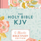 The Holy Bible KJV: 5 Minute Bible Study Edition (Summertime Florals)