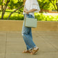 Ever AJ Weave Bible Case, Crossbody SAGE