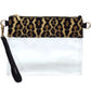 AD200T Game Day Clear Crossbody Bag/Clutch: Navy