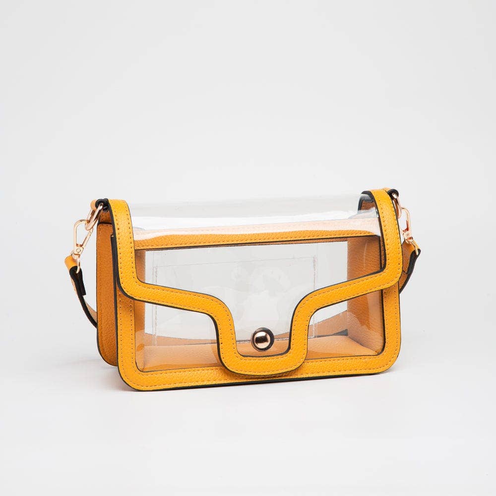 TG10551 Nina Clear/Gameday Shoulder Bag: Navy