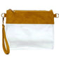 AD200T Game Day Clear Crossbody Bag/Clutch: Navy