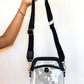 TG10575 Carly Clear Mini Crossbody Bag: Navy