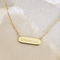 Chosen Necklace, Ephesians 1:4-5: Yellow Gold
