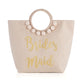 MIA "Bridesmaid" Tassel Tote in Blush