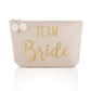 MIA "Team Bride" Blush Zip Pouch