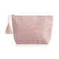 Clara Blush Floral Zip Pouch