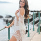 Caitlyn Beach Cover-up - White