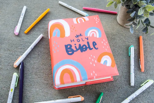 Rainbow Dreams Bible Slipcover