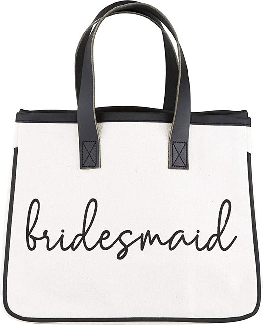 Mini Market Canvas Tote - Bridesmaid