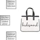 Mini Market Canvas Tote - Bridesmaid