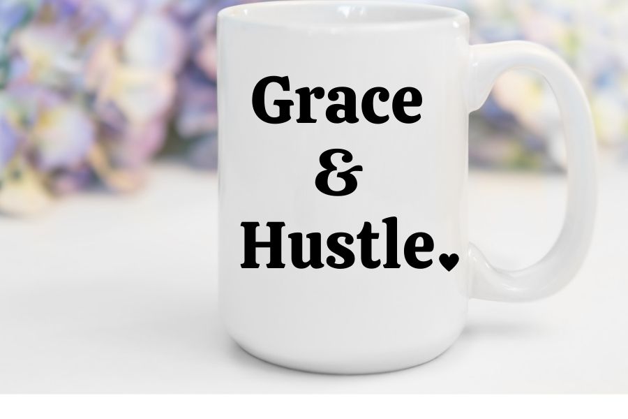 Grace & Hustle | 15 oz. Mug