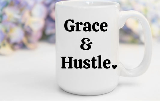 Grace & Hustle | 15 oz. Mug