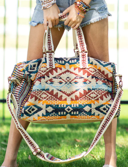 Navajo Motif Handmade Destiny Bag