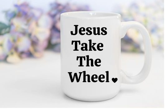 Jesus Take The Wheel | 15 oz. Mug