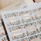 Garden Floral Bible Tabs
