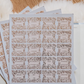 Golden Peach Foil Bible Tabs