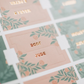Minty Floral Bible Tabs